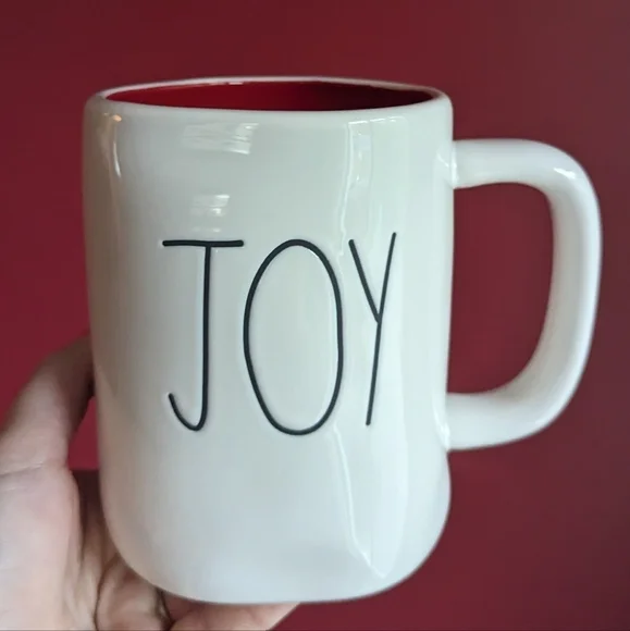 ❌SOLD❌Rae Dunn JOY Double Sided Stocking Mug - Picture 2 of 5